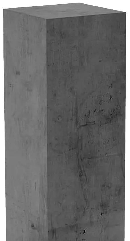 A pillar to the left of Marcius that has a phone hovering above it.